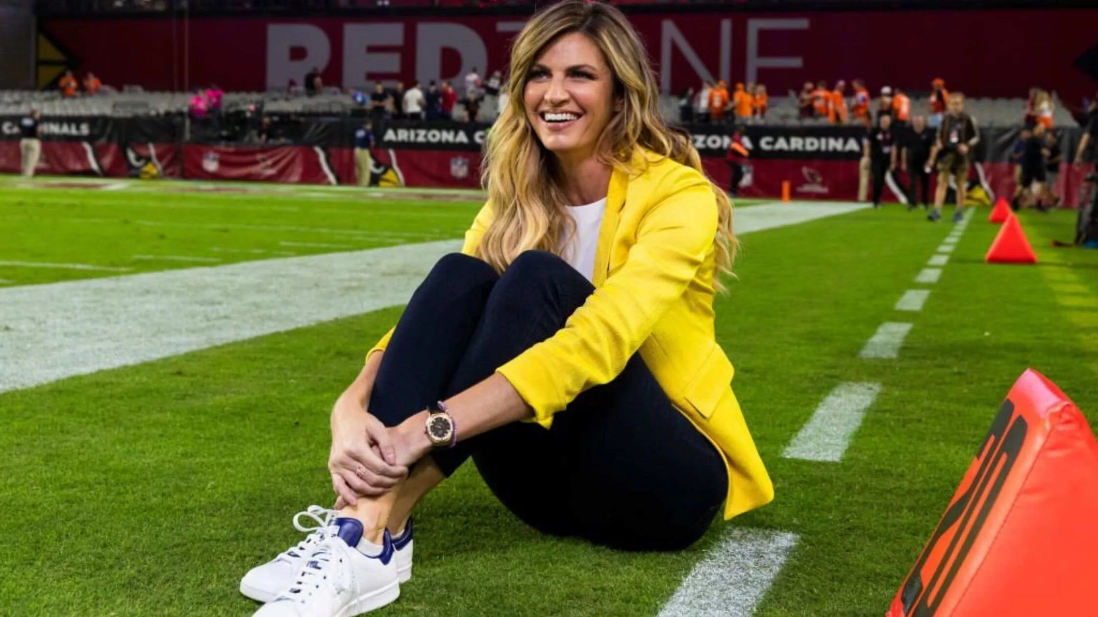 Erin Andrews as an Sports Caster