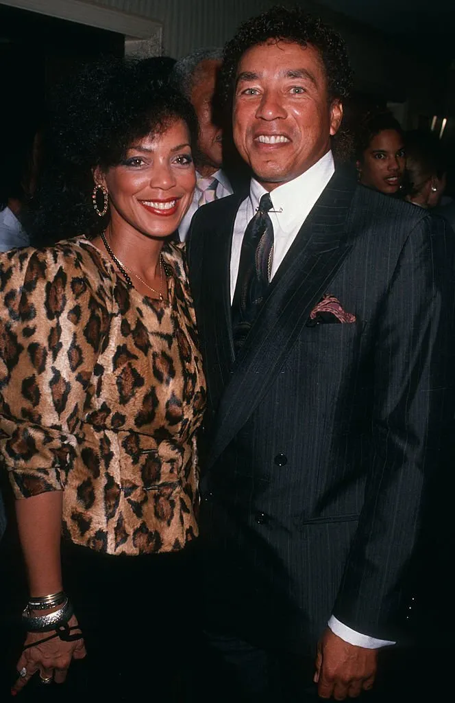 Smokey Robinson and his wife