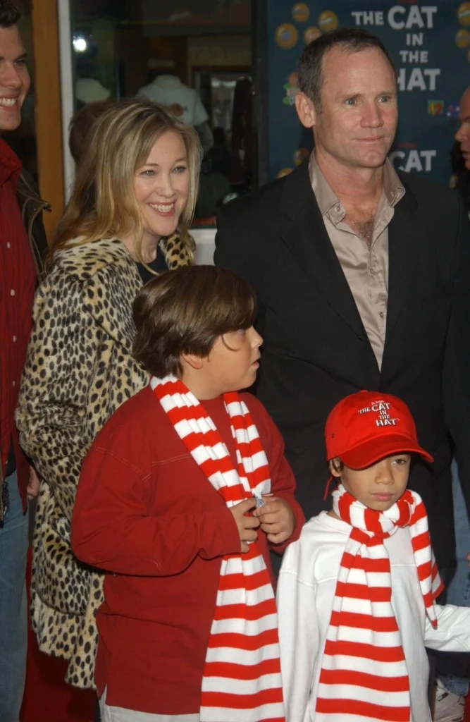 CATHERINE O'HARA & husband BO WELCH & children at the world premiere, in Hollywood